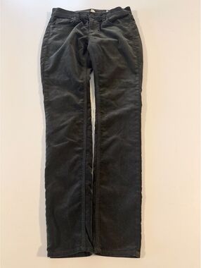 rag & bone Skinny Dark Olive Stretch Corduroy Pants Size 26